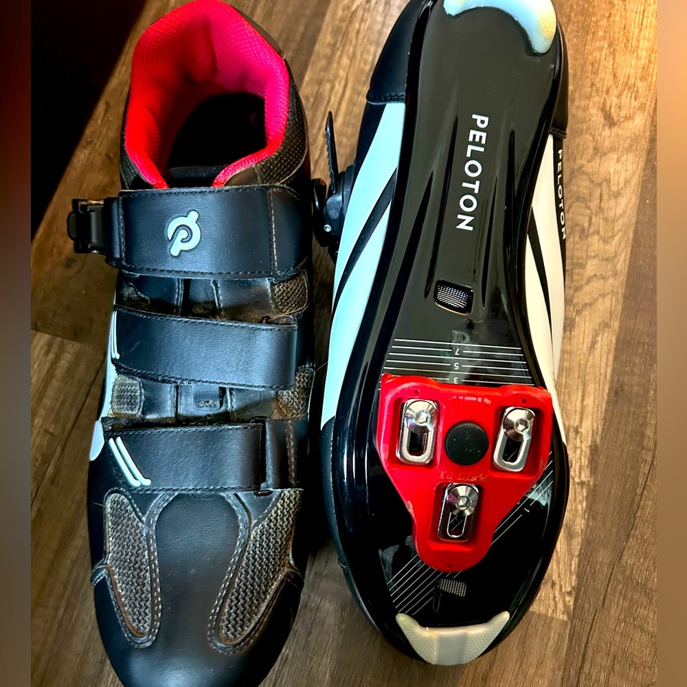 Peloton Shoes & Clips 11.5